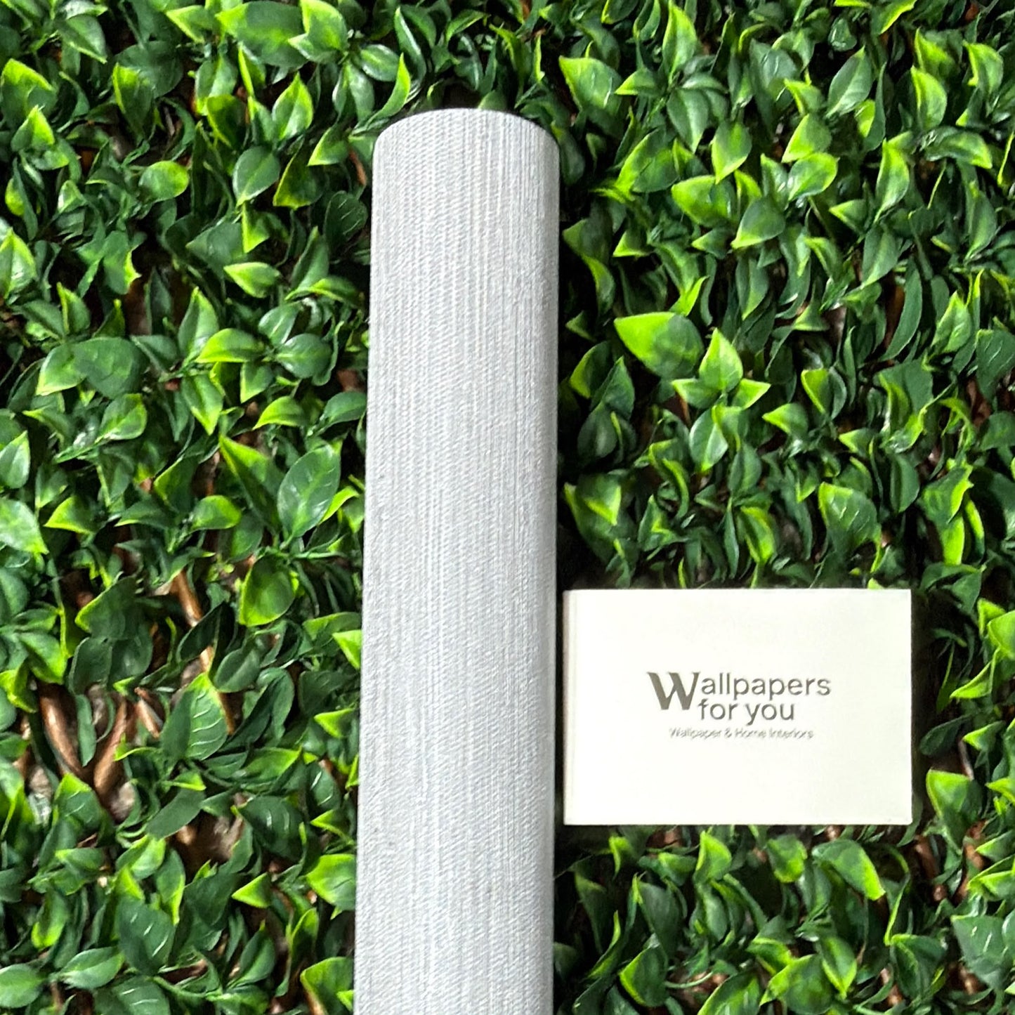 Grey Blue Mix Textured Vinyl Wallpaper