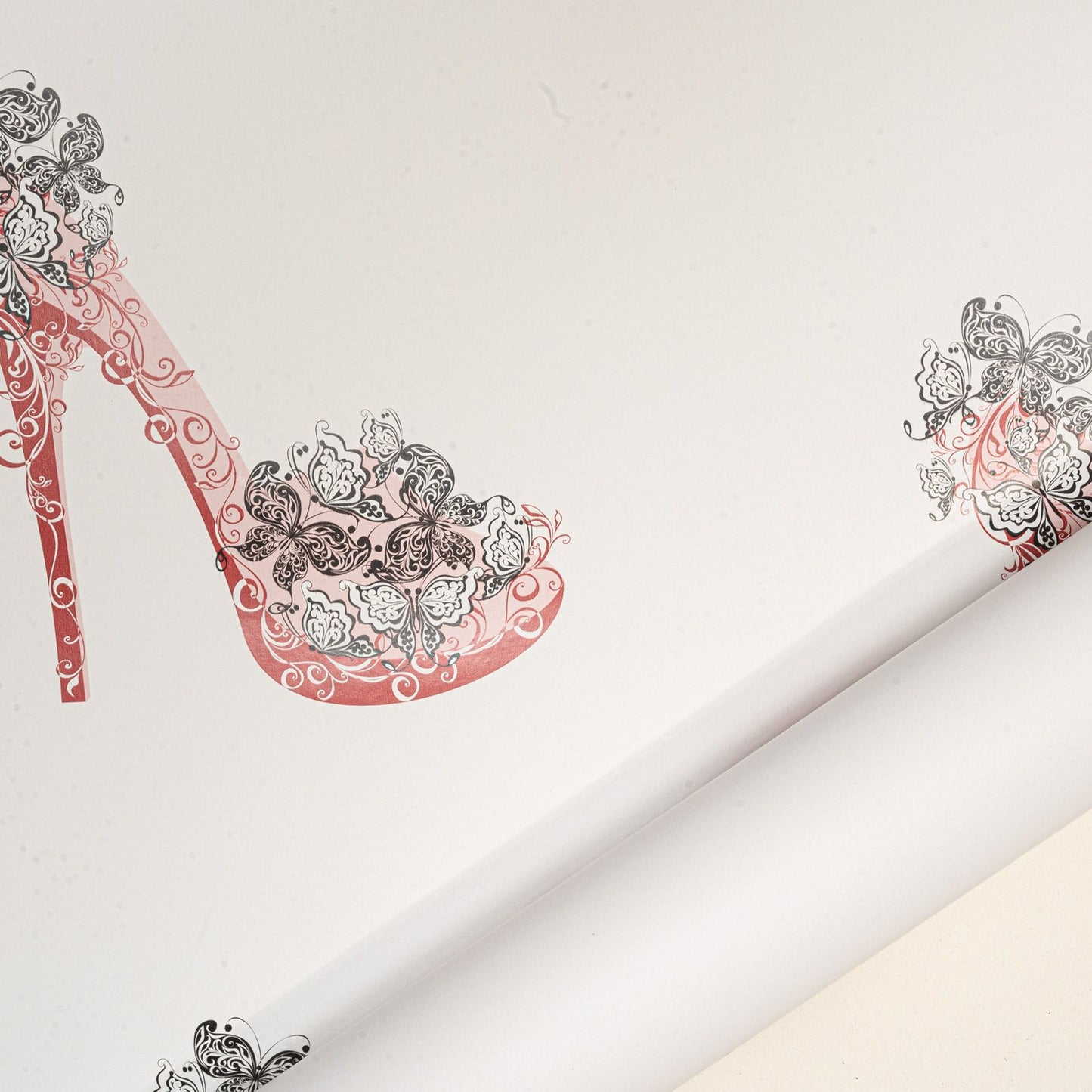 Boutique Shoes With Butterflies