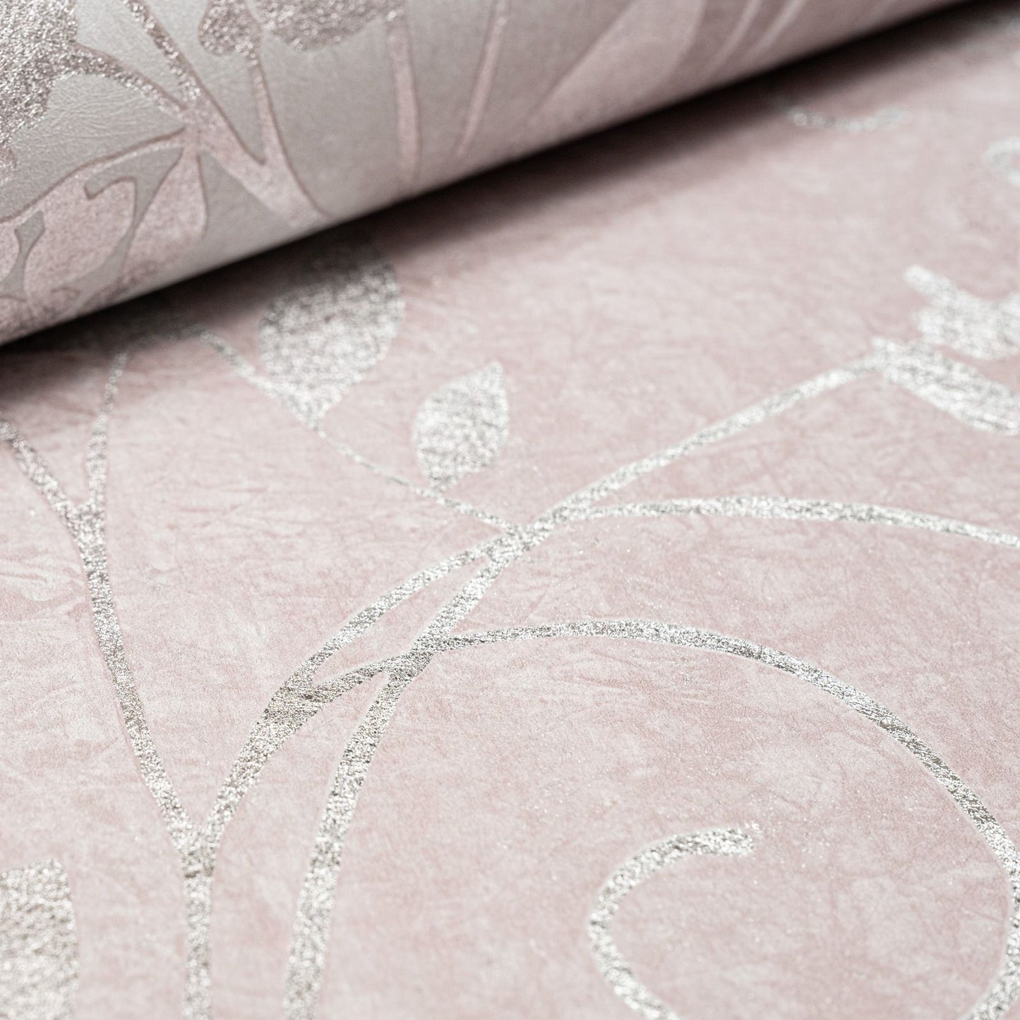 Metallic Pink Trail Wallpaper