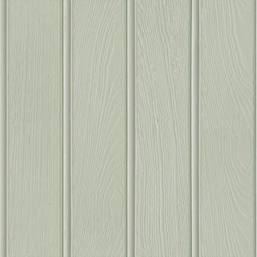Tongue & Groove Effect Wallpaper - Sage
