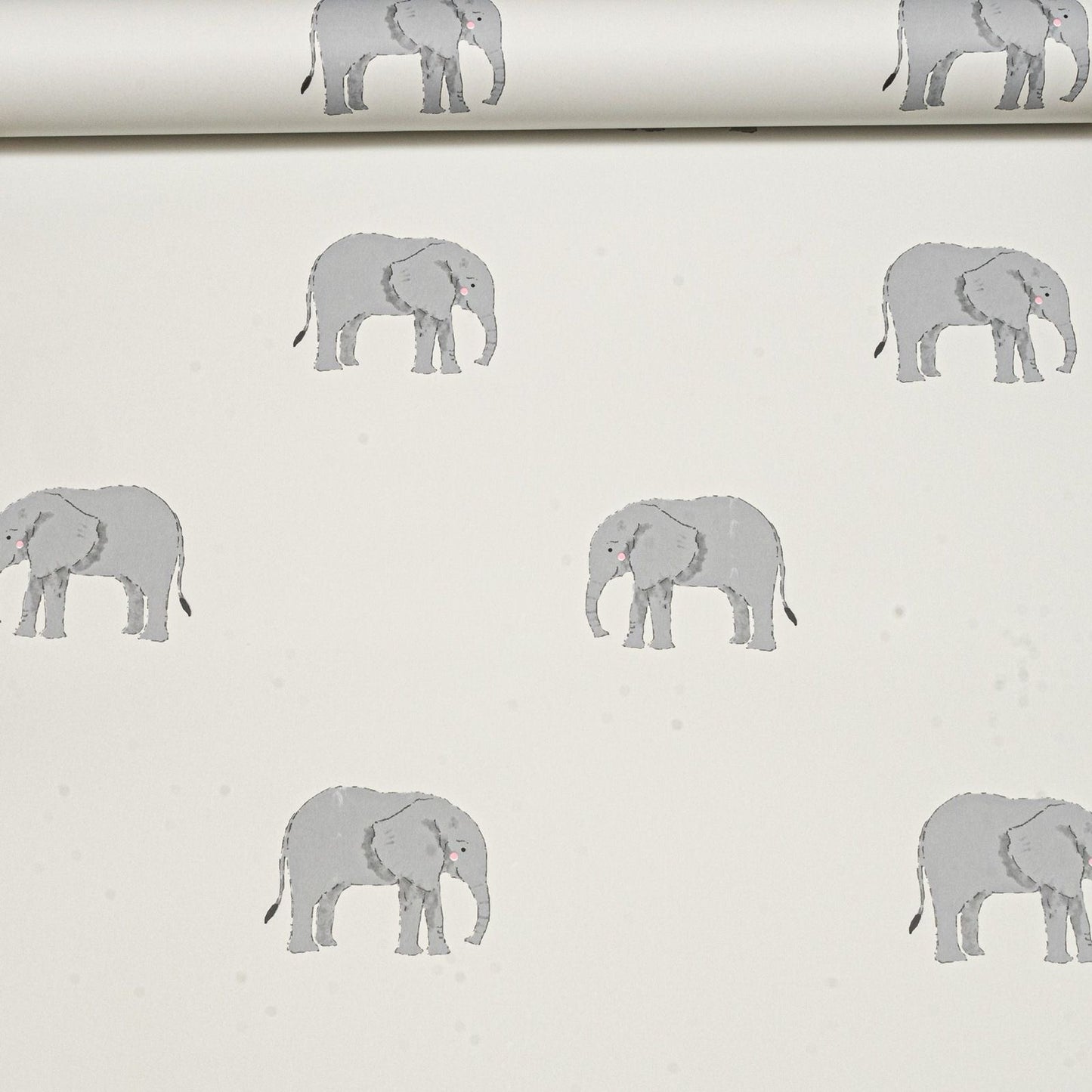 Kids Elephant Wallpaper Thick Heavy Weight Feature Wall
