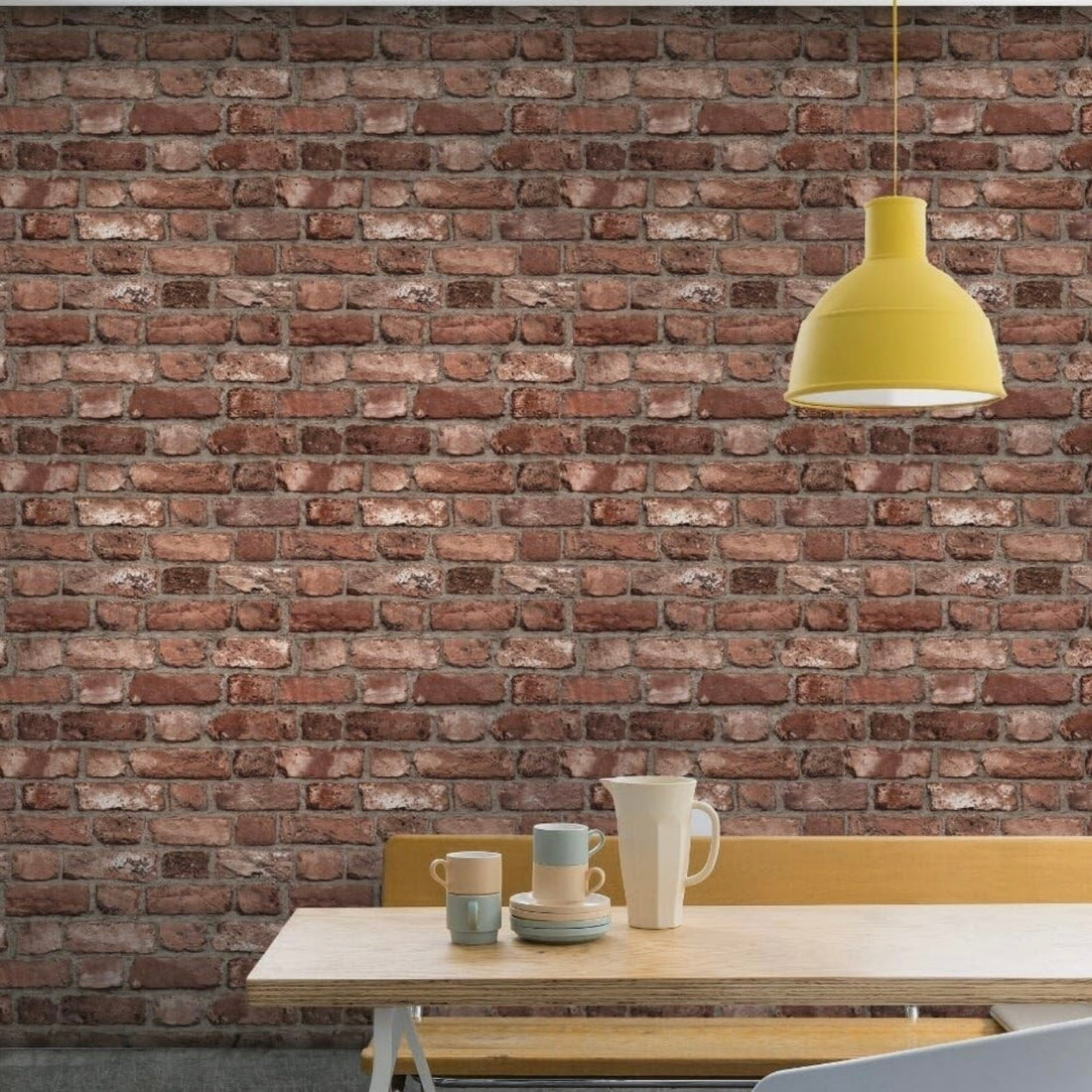 Rustic Brick Wallpaper - The Easy Way to Create a Characterful Feature Wall