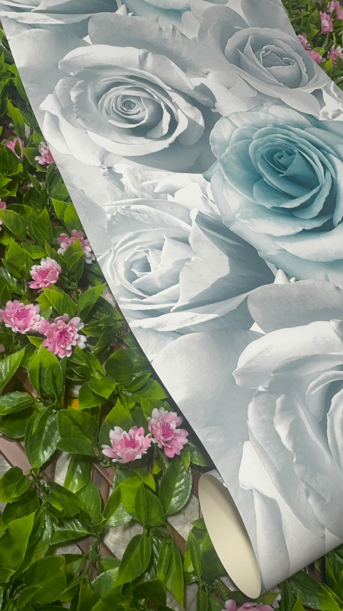 Madison Floral Flower Rose Bloom Blue