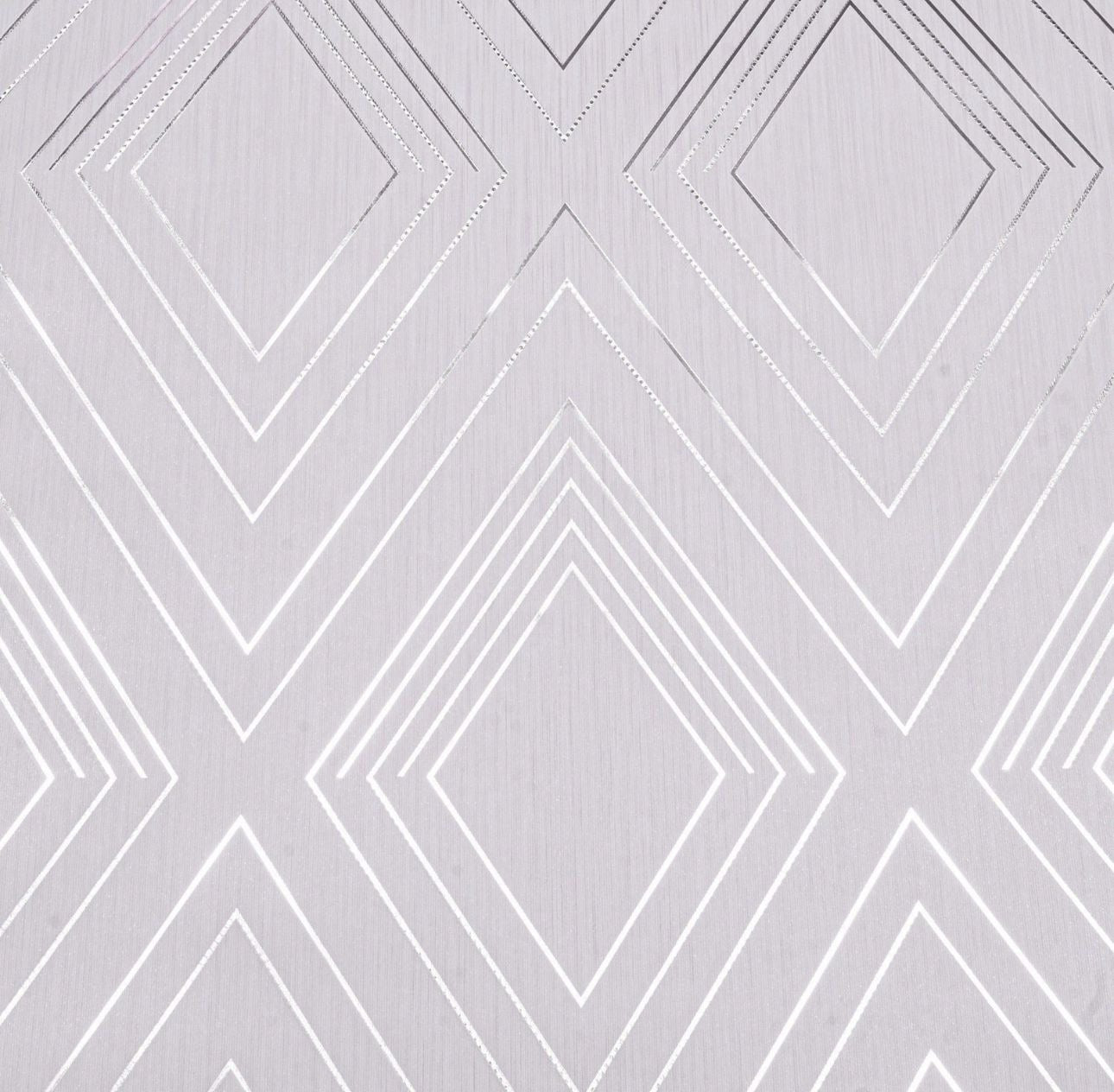 Lilac/Blush Geometric Textured Heavyweight Thick Vinyl Wallpaper