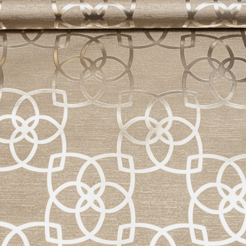Muriva Precious Silks Marrakesh Wallpaper Silver / Gold