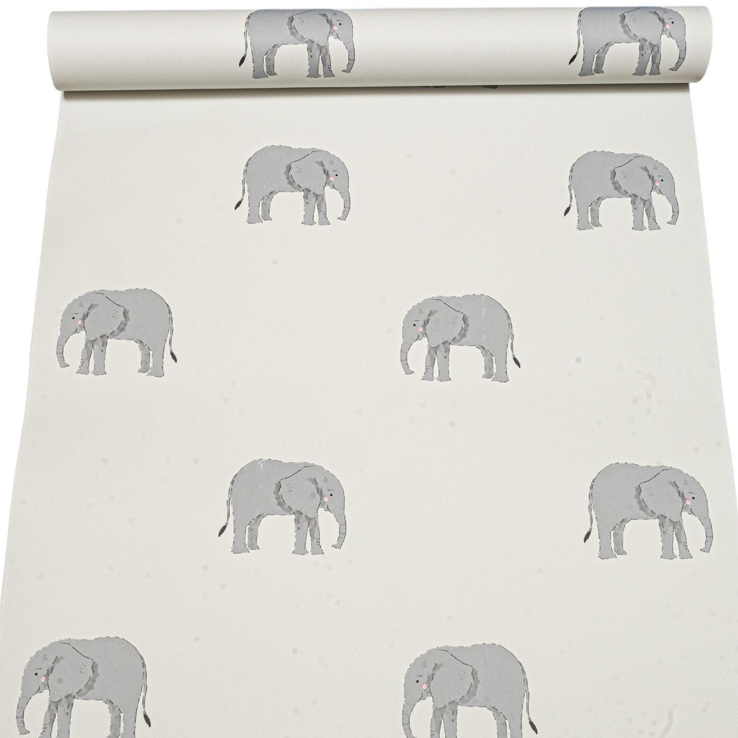 Kids Elephant Wallpaper Thick Heavy Weight Feature Wall