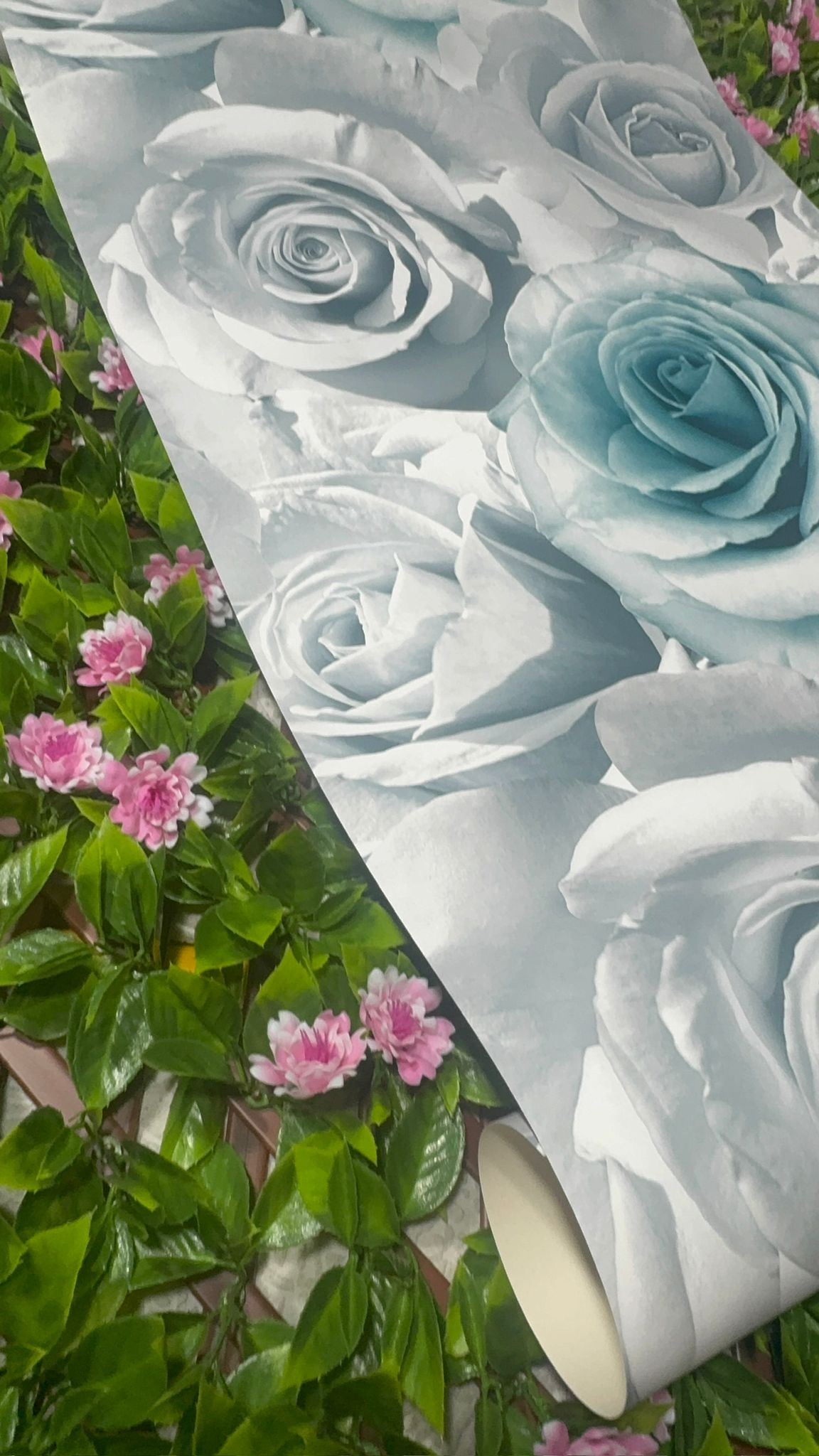 Madison Floral Flower Rose Bloom Blue