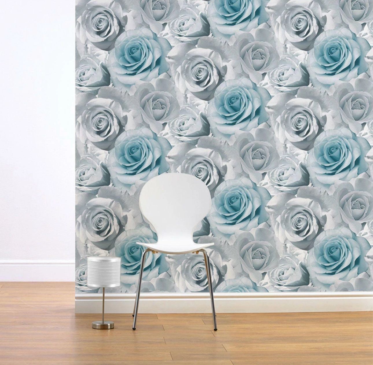 Madison Floral Flower Rose Bloom Blue