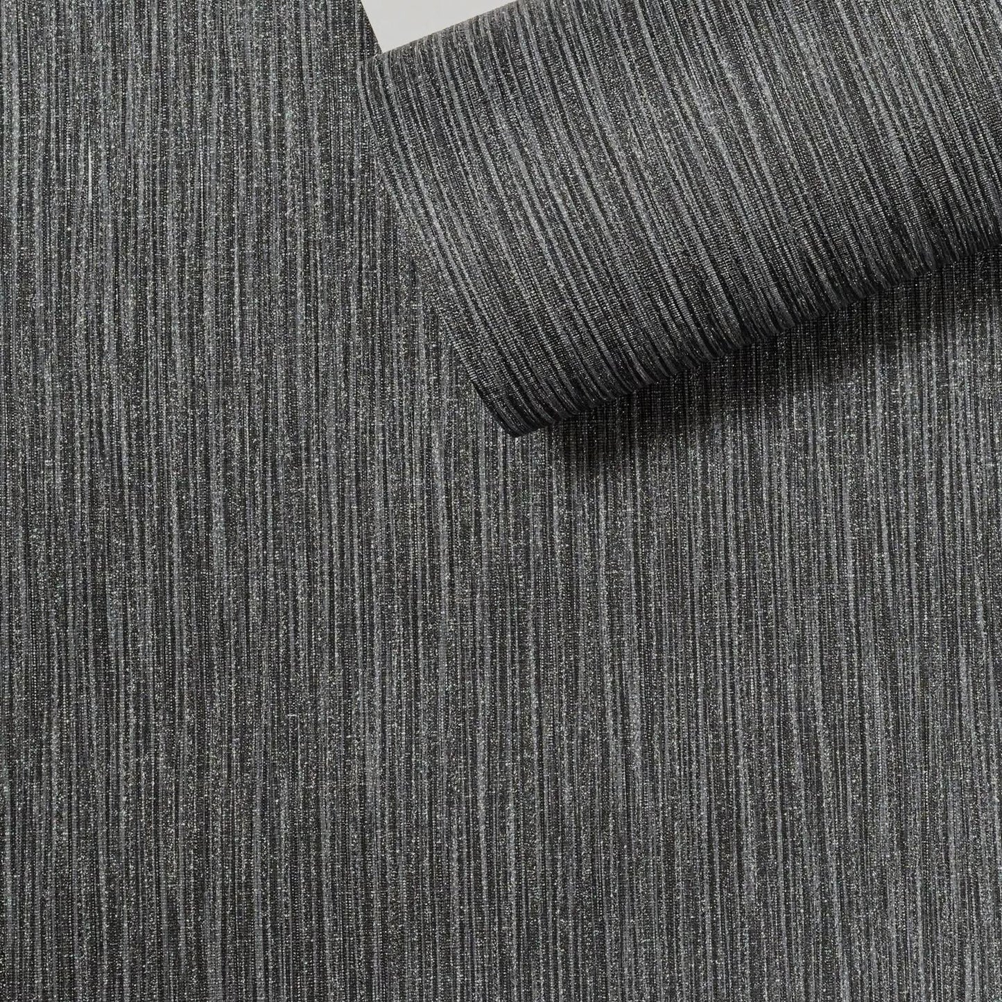 Black textured glitter wallpaper