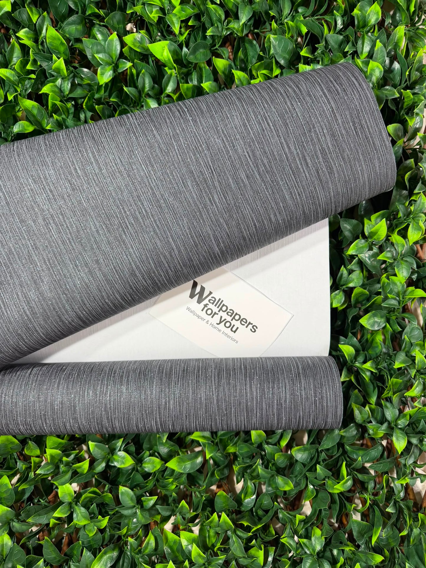 Black textured glitter wallpaper