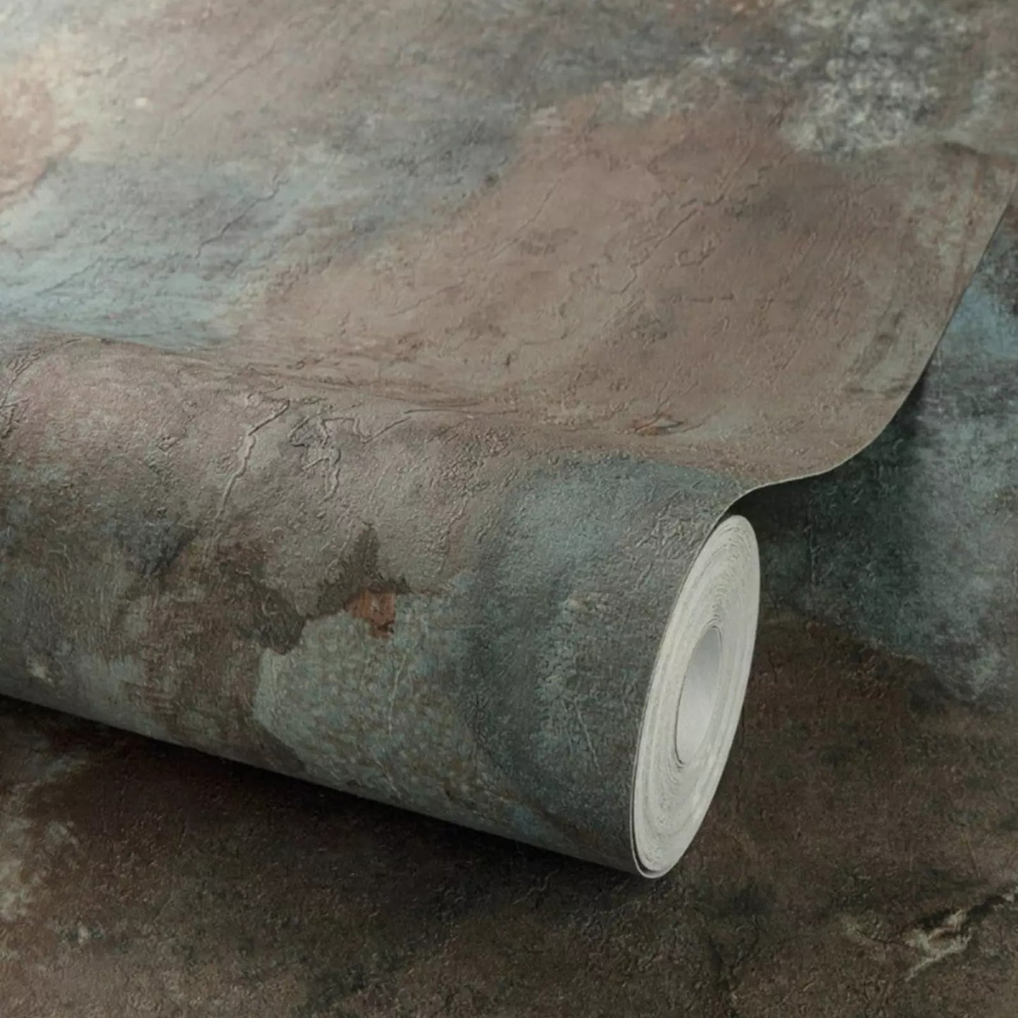 Brown Concrete Effect Wallpaper