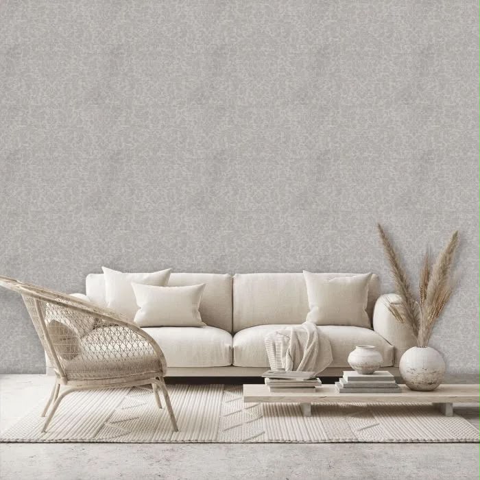 Damask Mist Wallpaper
