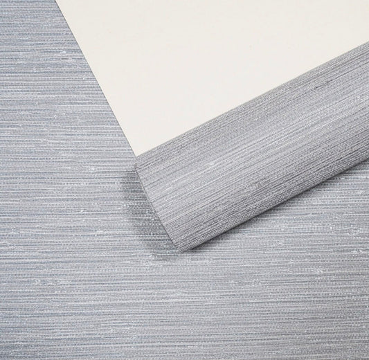 Grey Blue Mix Textured Vinyl Wallpaper