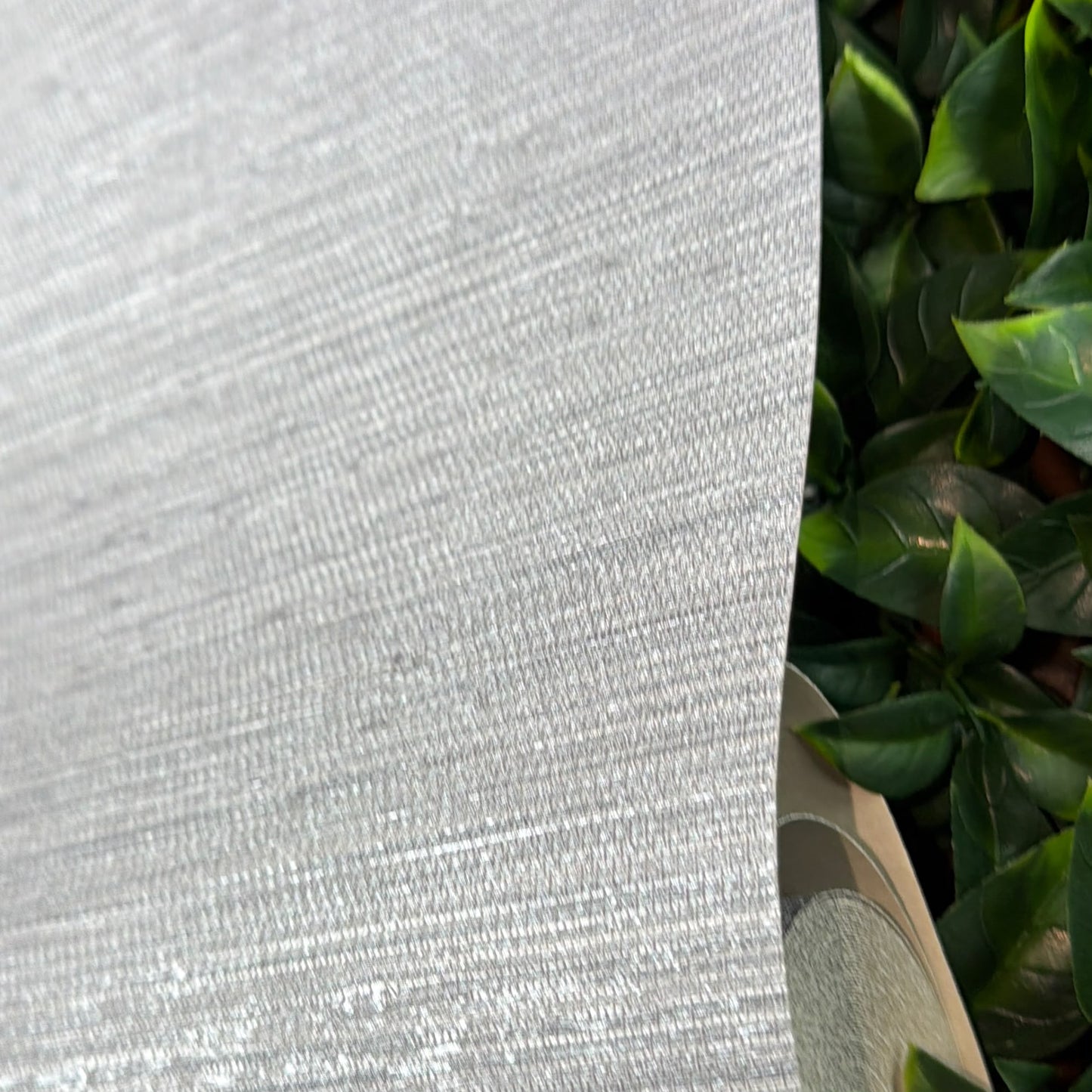 Grey Blue Mix Textured Vinyl Wallpaper