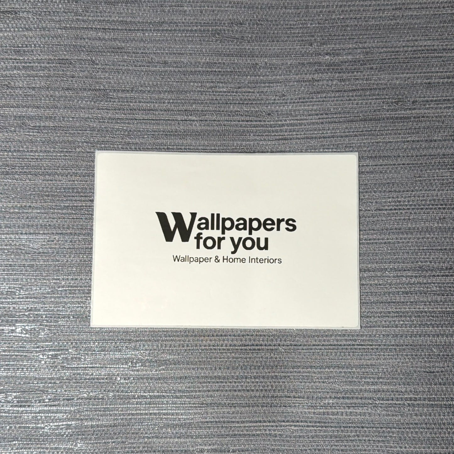Grey Blue Mix Textured Vinyl Wallpaper