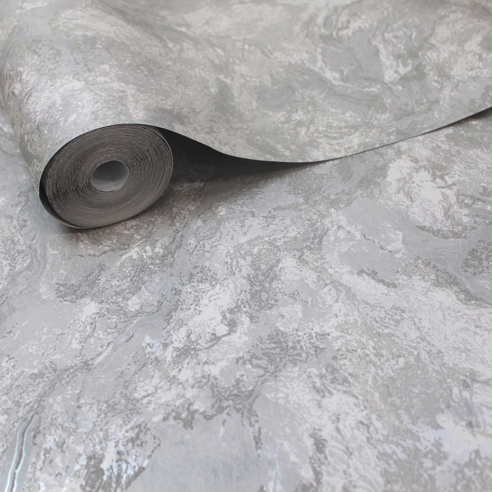 Marble Bead Grey Wallpaper
