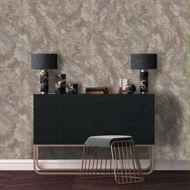 Marble Bead Taupe Textured Wallpaper