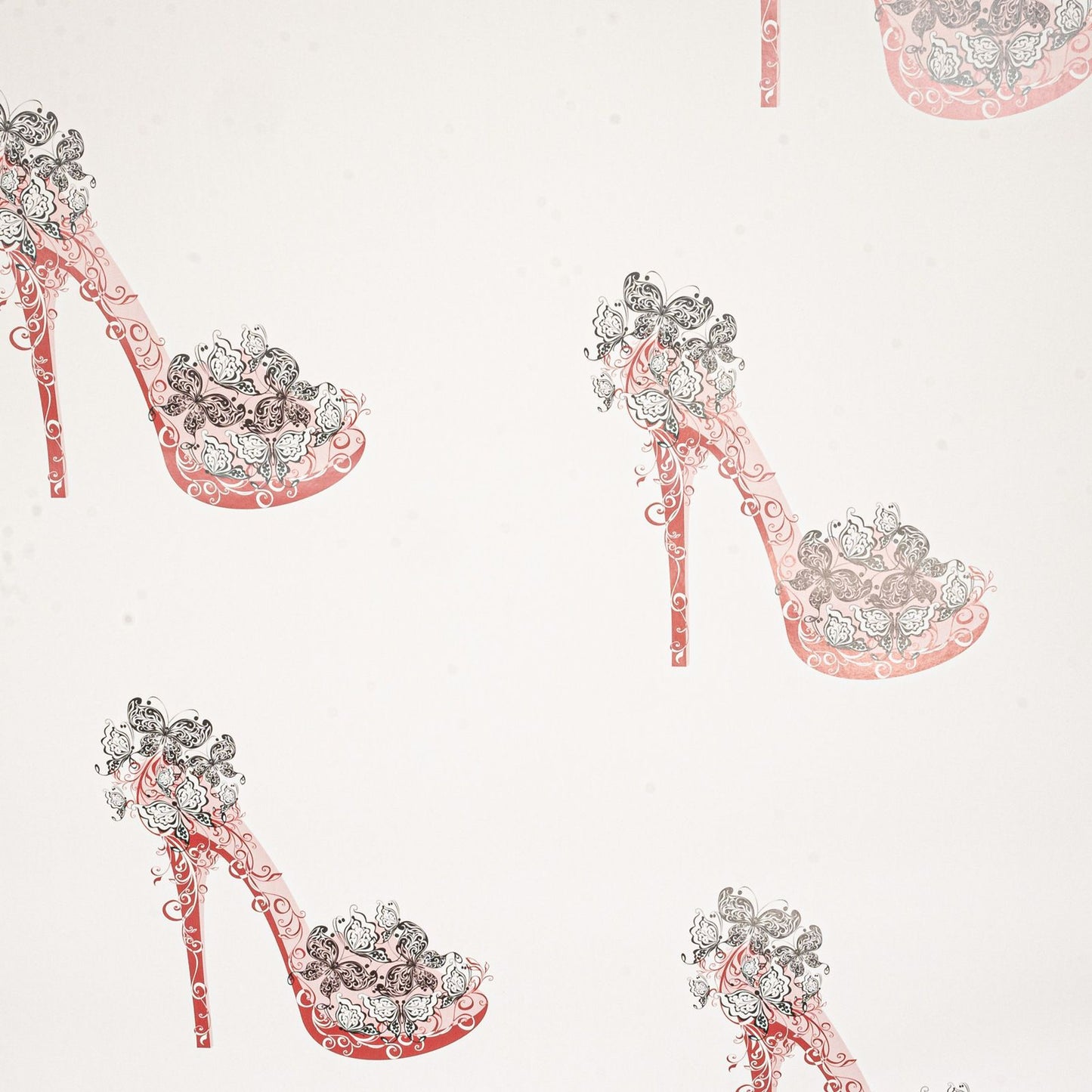 Boutique Shoes With Butterflies