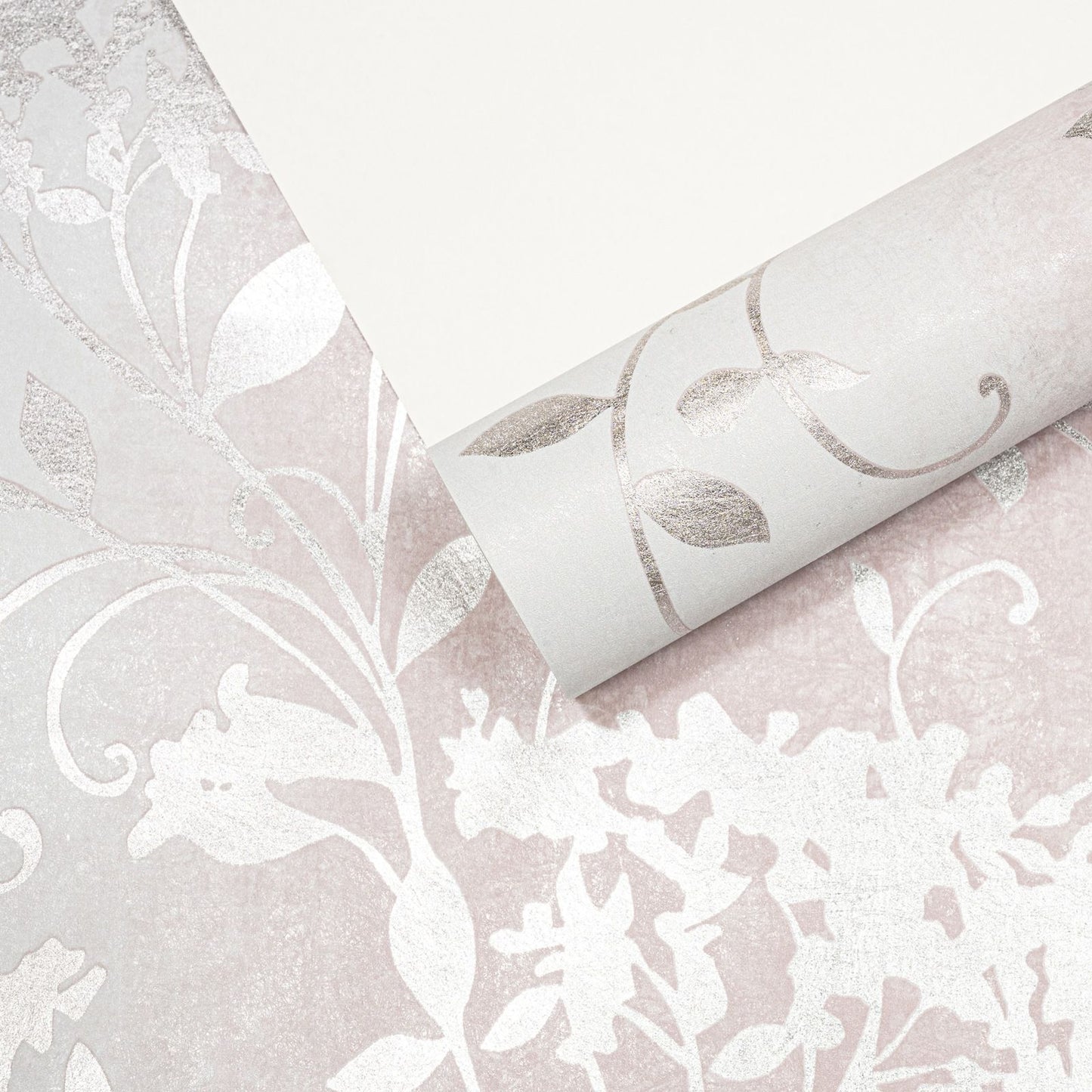 Metallic Pink Trail Wallpaper