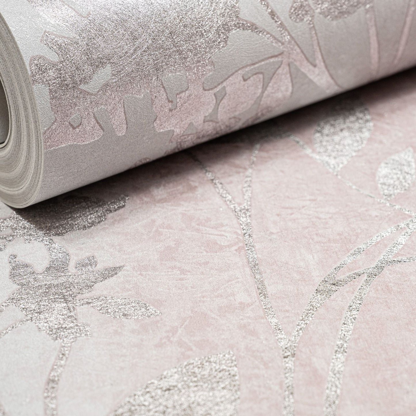 Metallic Pink Trail Wallpaper