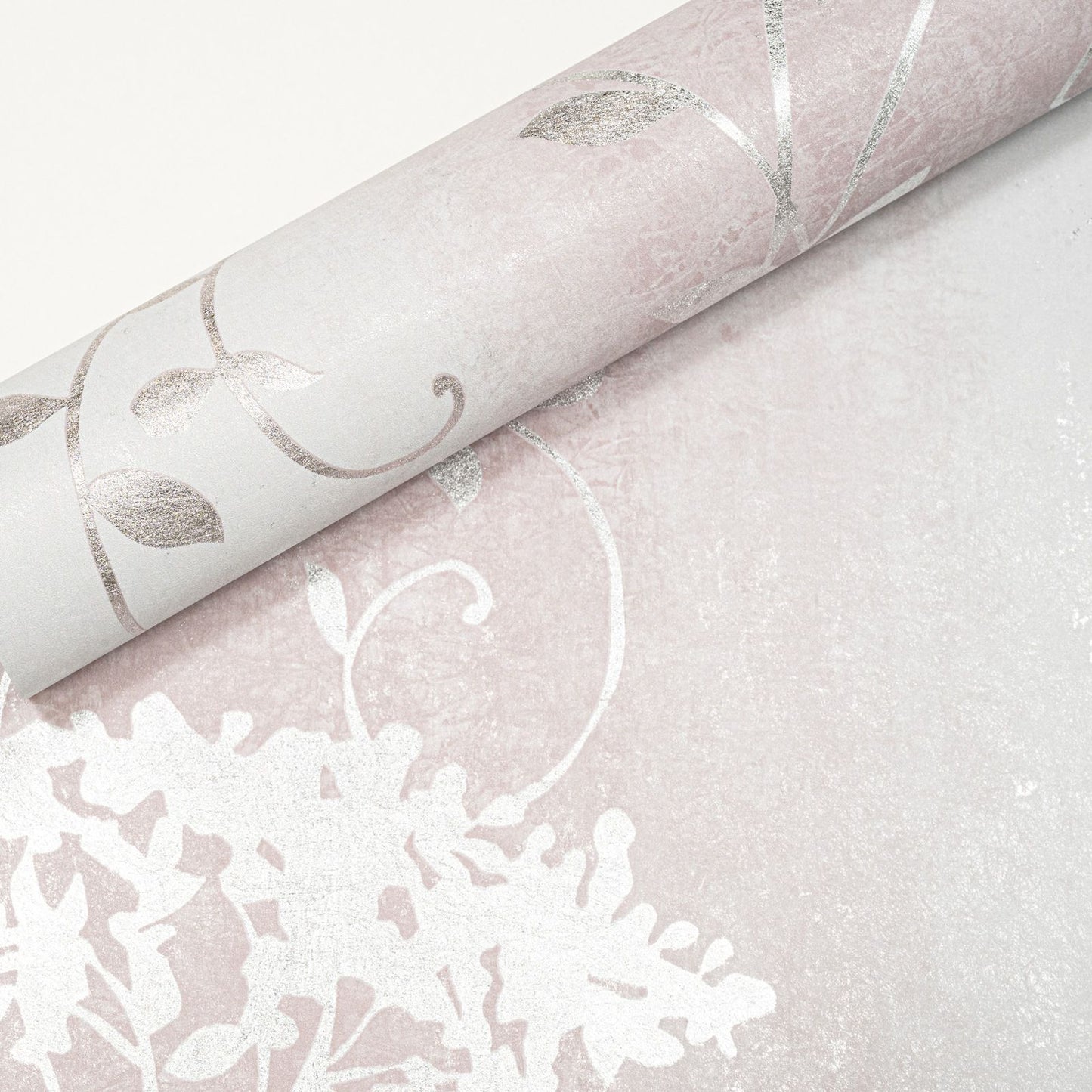 Metallic Pink Trail Wallpaper
