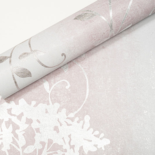Metallic Pink Trail Wallpaper