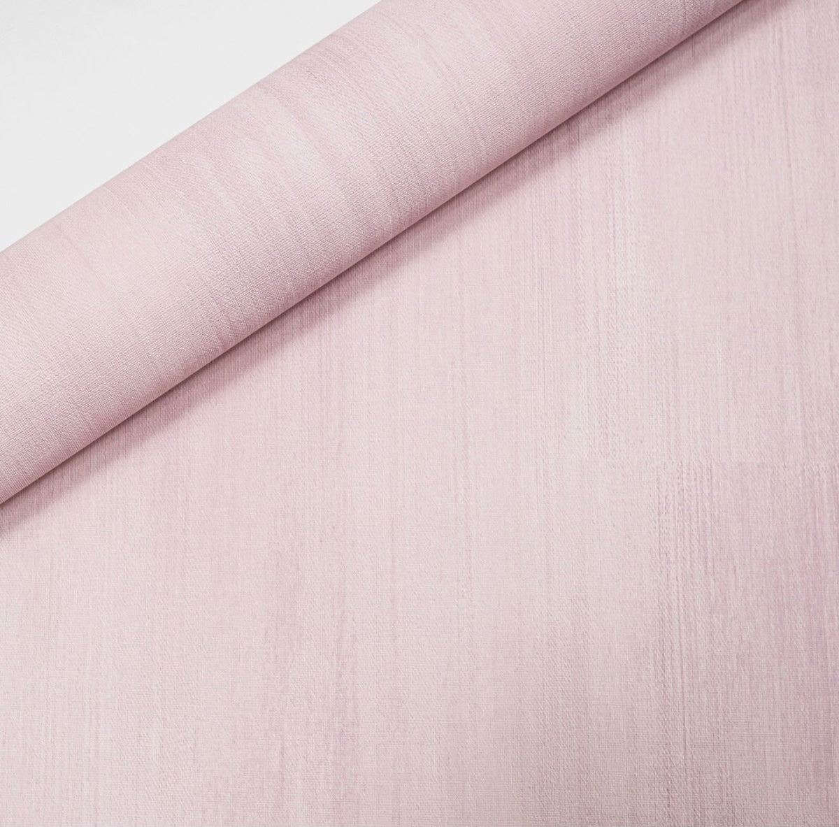 Pink Linen Effect Wallpaper