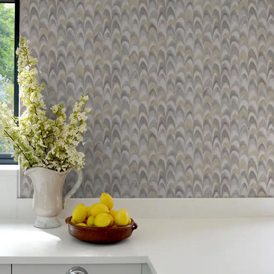 Ruba Grey Wallpaper