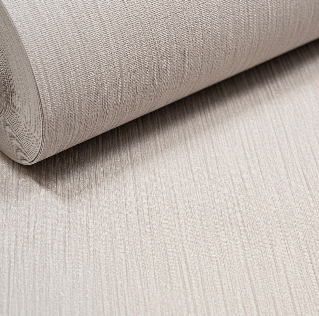 Taupe Textured Shimmer Wallpaper