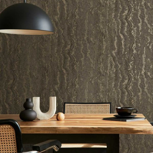 Tinos Textured Wallpaper - Charcoal