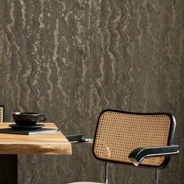 Tinos Textured Wallpaper - Charcoal