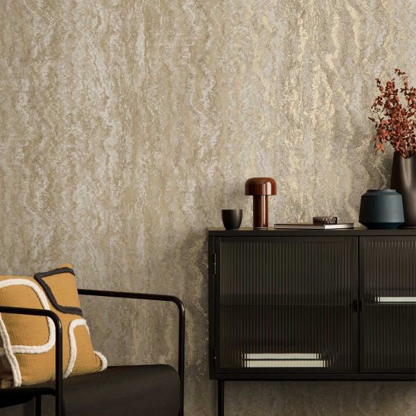 Tinos Textured Wallpaper - Taupe