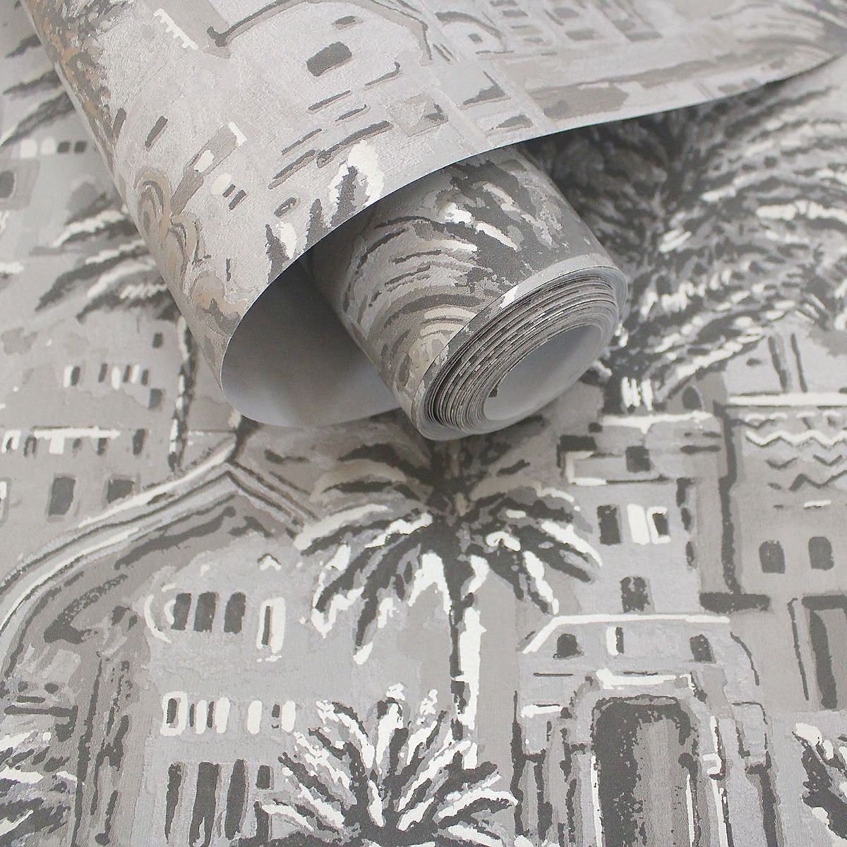 Tipaza Grey Wallpaper