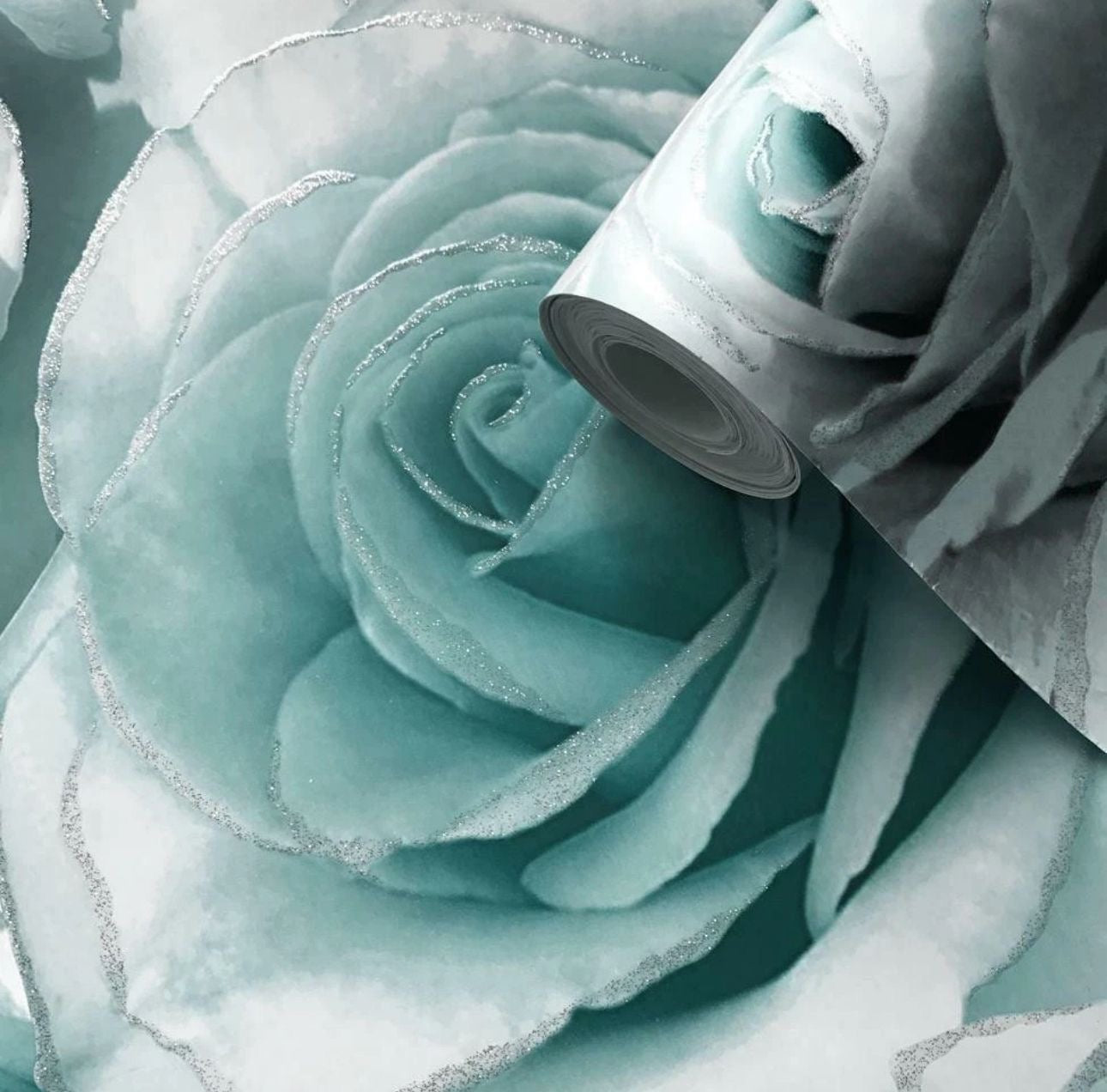 Madison Floral Flower Rose Bloom Blue