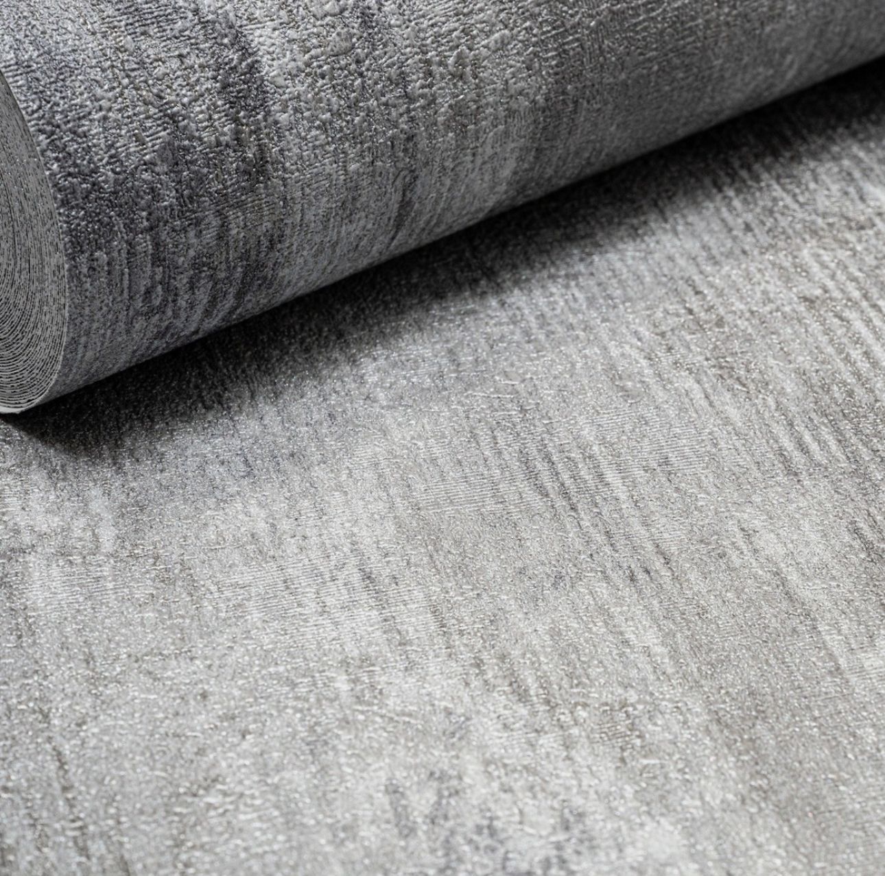 Vincenzo Grey Textured Wallpaper