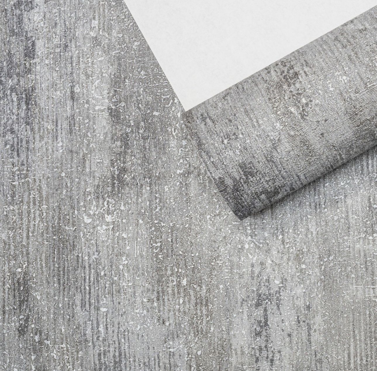 Vincenzo Grey Textured Wallpaper