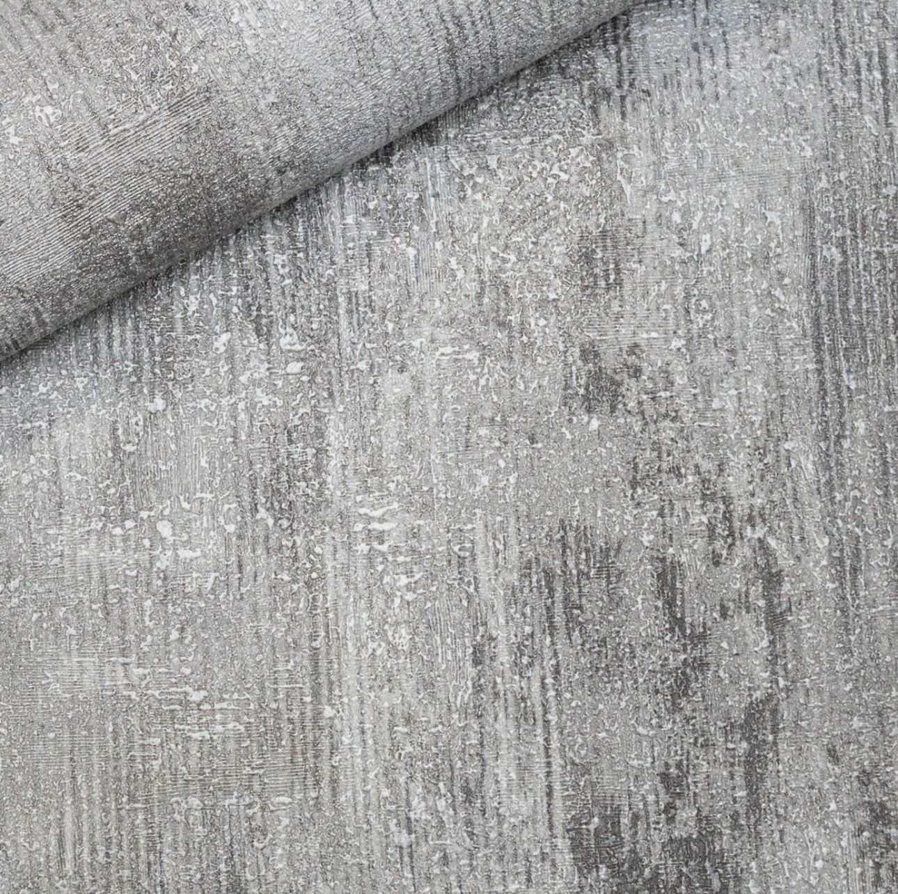 Vincenzo Grey Textured Wallpaper
