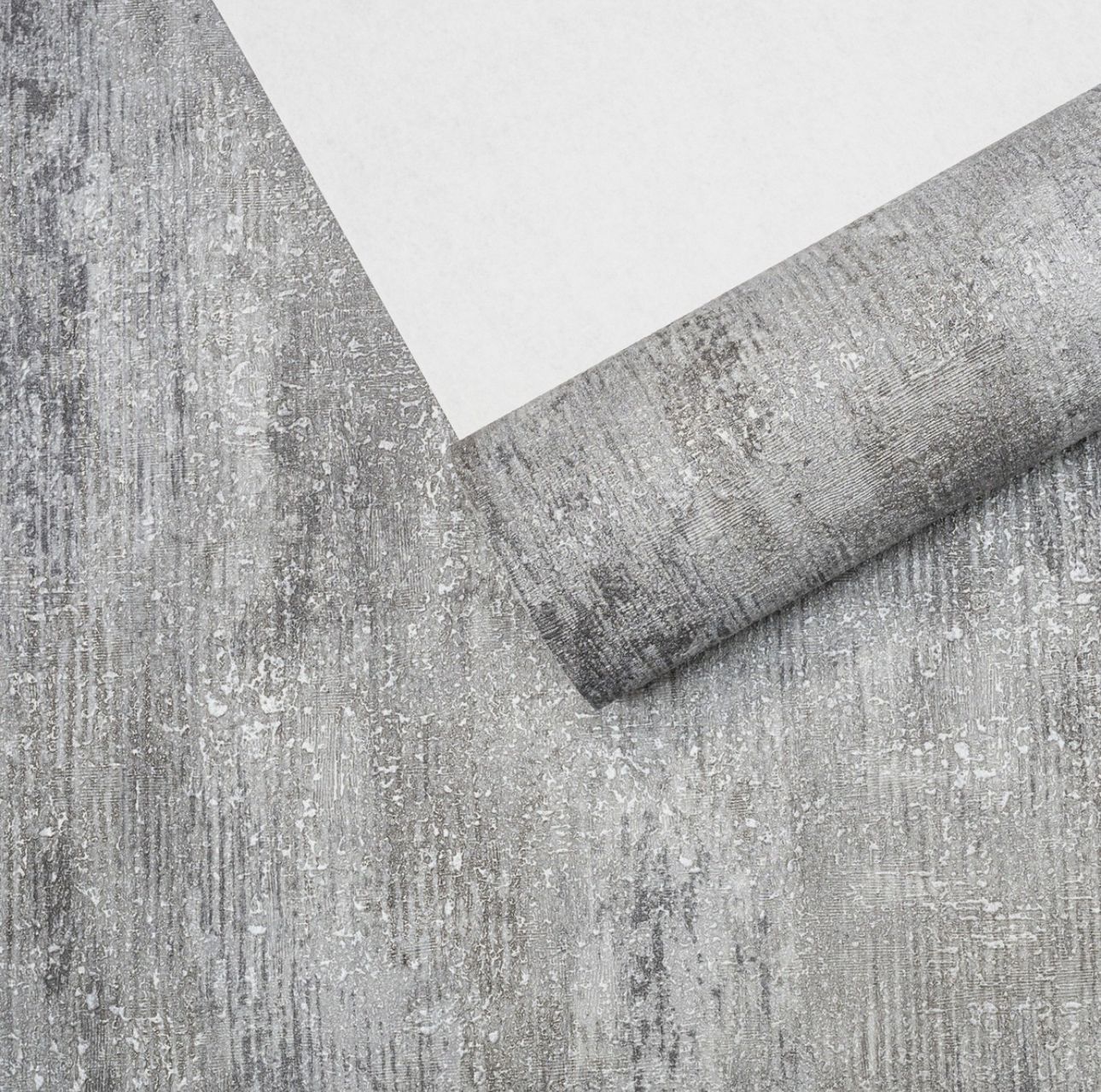 Vincenzo Grey Textured Wallpaper